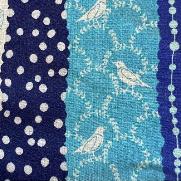 Echino Peck Linen Cotton Canvas Japanese Fabric 6.6 Yards Colorful Whimsical - Picture 3 of 12